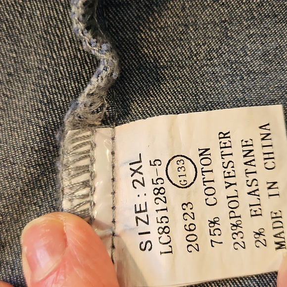 👚Open Style Jean Jacket - Picture 8 of 8